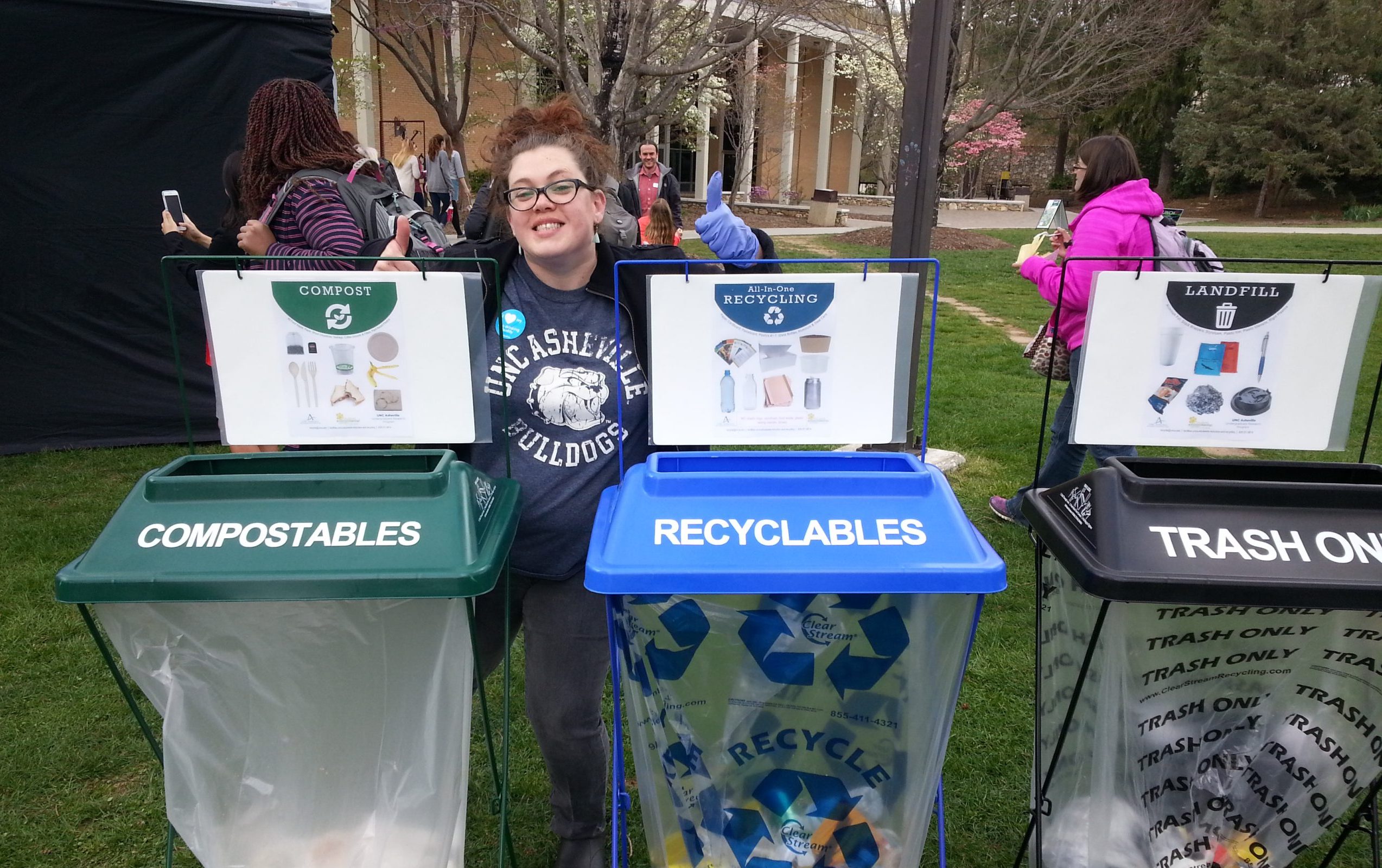 Composting and recycling initiatives